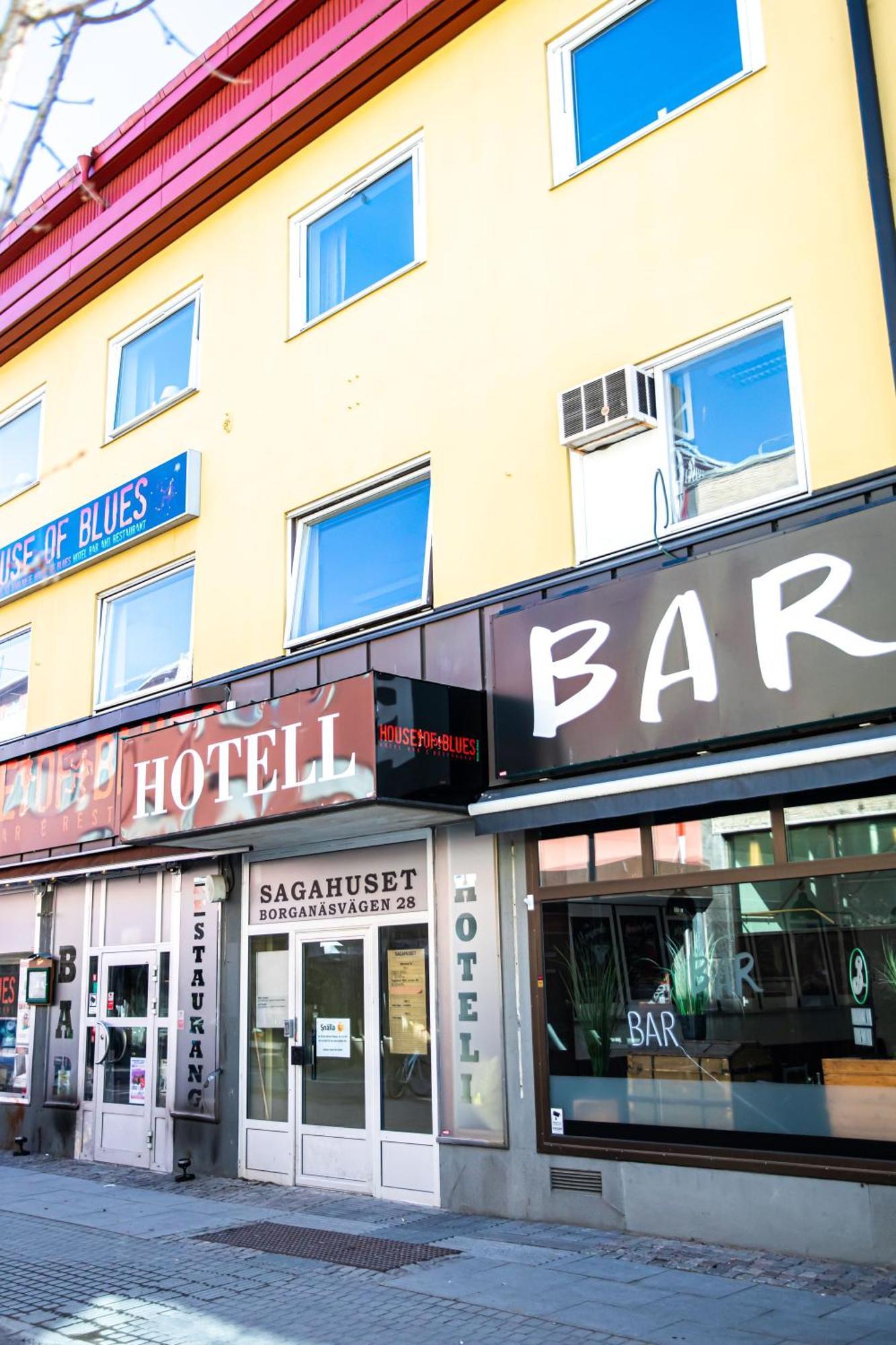 Saga Hotell بورلانغ المظهر الخارجي الصورة